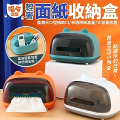 現貨商品 喵喵造型 輕奢面紙 收納盒 整齊好.收納盒
